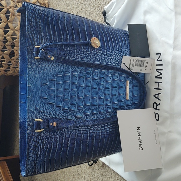 Brahmin Handbags - Brahmin Ellen Vista Blue Ombre Melbourne Handbag